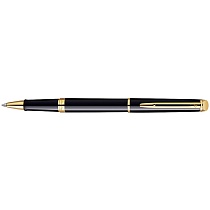 Ручка-роллер Waterman Hemisphere Mars Black GT, толщина линии F, позолота 23К